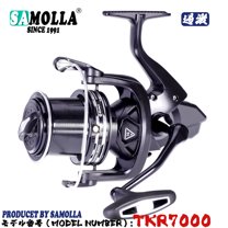 Fishing Reel Distant Wheel Sea Surf Spinning Reels Carbon Drag 27kg 13 1BB Saltwater Boat Coil Accesorios Open Face Carretilha