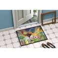 thumbnail image 4 of Rooster Barnyard Morning Door Mat, 4 of 4