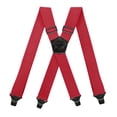 thumbnail image 1 of Bretelles pour Hommes, Bretelles Élastiques Réglables avec Clips Métalliques Solides, Sangles de Mode de 3,8 cm de Large pour Robe, Tenue de Boîte de Nuit, Usage Quotidien, 1 of 1