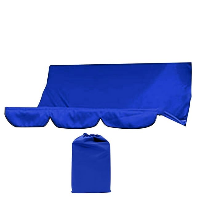 LCXmlly Auvent de Balançoire Imperméable Design à Volants Résistant aux UV Installation Simple Universel Protecteur Oxford Épaissi Auvent de Balançoire