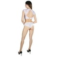 thumbnail image 2 of LoveMoi Women's Greta White Crop Top and Panty Set - Womens - Female, M, White, 2 of 4