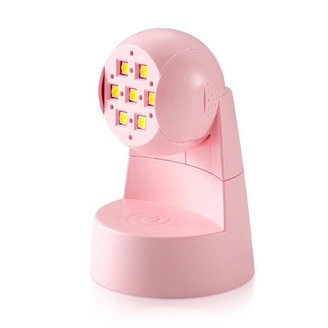 ZOUSSIQI Portable Handheld Light Therapy Lamp USB Rotatable Angel Adjustable Mini Nail Art Lamp CA919-56770