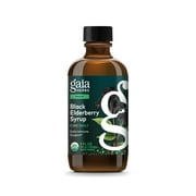Gaia Herbs, Gaia Kids Black Elderberry Syrup, Delicious Daily Immune Support with Antioxidants, Organic Sambucus Elderberry, 3 Ounce