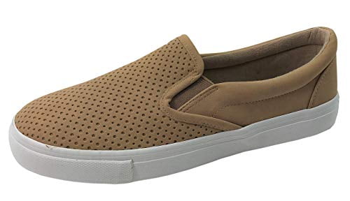 Soda Tracer Slip On White Sole Shoes 