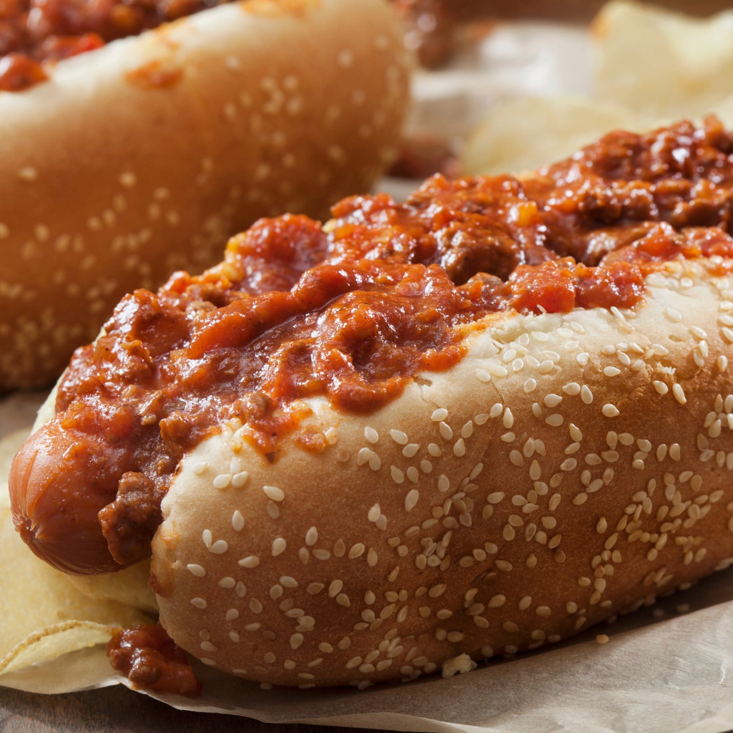 Sprague Foods Brand - Vegan Hot Dog Chili Sauce, Preservative Free, Easy Open 15oz Can