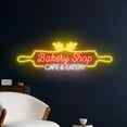 thumbnail image 2 of Handmadetneonsign Bakery Shop Cafe And Eatery Neon Sign, Open Bakery Led Light, Bakery Shop Light, 2 of 5