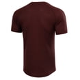 thumbnail image 5 of Caqnni Men's Henley Shirt Short Sleeve Casual Summer Beach T Shirts (,S), 5 of 5