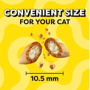 Temptations Indoor Care Chicken Flavor Crunchy and Soft Cat Treats, 4.9 oz Pouch