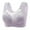 Purple, variant on Fesfesfes Bras for Women Wireless Mesh Splicing Bras Plus Size Underwear Bralette Bras Everyday Bra