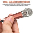 thumbnail image 5 of FELTECHELECTR Portable Microphone Metal 2Pcs 6X0.79In, 5 of 6