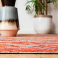 thumbnail image 4 of SAFAVIEH Sahara Jeptha Geometric Area Rug, Rust/Aqua, 8' x 10', 4 of 10