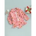 thumbnail image 5 of nvzhuang Kids Baby Girl Swimsuits Summer Zipper Ruffles Jumpsuit Swimwear Beachwear Bathing Suits, 5 of 9