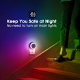thumbnail image 4 of Night Lights for Kids, Dynamic RGB Night Lights Color Changing, Nightlight with Light Sensors, Kids Night Lights for Bedroom, Plug in Night Light for Boys, Girl Night Light, 4 Pack, 4 of 15