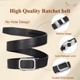thumbnail image 5 of JASGOOD Ratchet Belts for Women Leather Belt for Jeans Pants with Automatic Sliding Buckle, 5 of 10