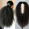 thumbnail image 5 of European And African Wigs For Women Long Curly Fiber High Temperature Heat Synthetic Wig Set, 5 of 5