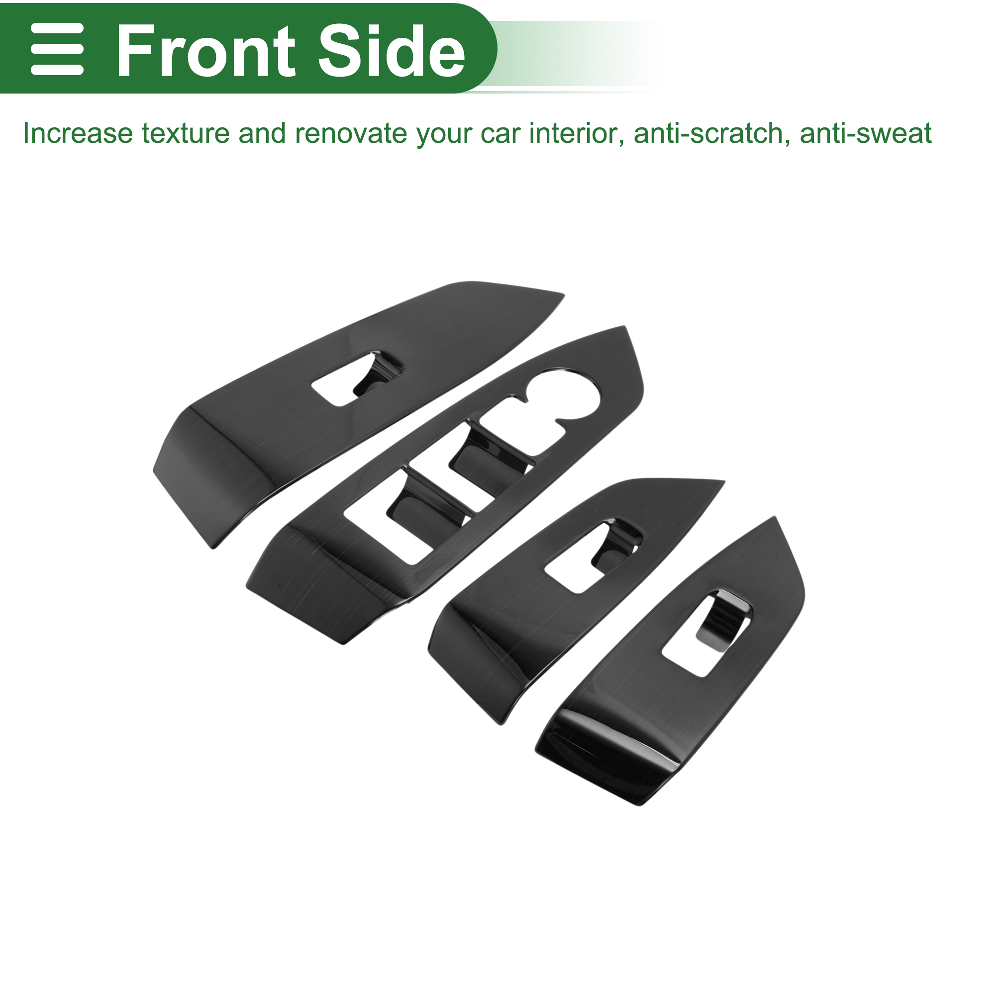 Unique Bargains Window Lift Switch Panel Trim Cover for MAZDA CX-5 17-25 1 Set