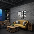 thumbnail image 3 of Fondo de pantalla 3yecao 40x300cm Azul Gris Concrete Cement 3D, 3 of 9