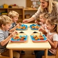 thumbnail image 5 of 10-Pack Pencil Shaped Paper Plates - Back to School Party Supplies, Cute School-Themed Disposable Trays for Classroom, Picnic & First Day Celebrations, 5 of 5