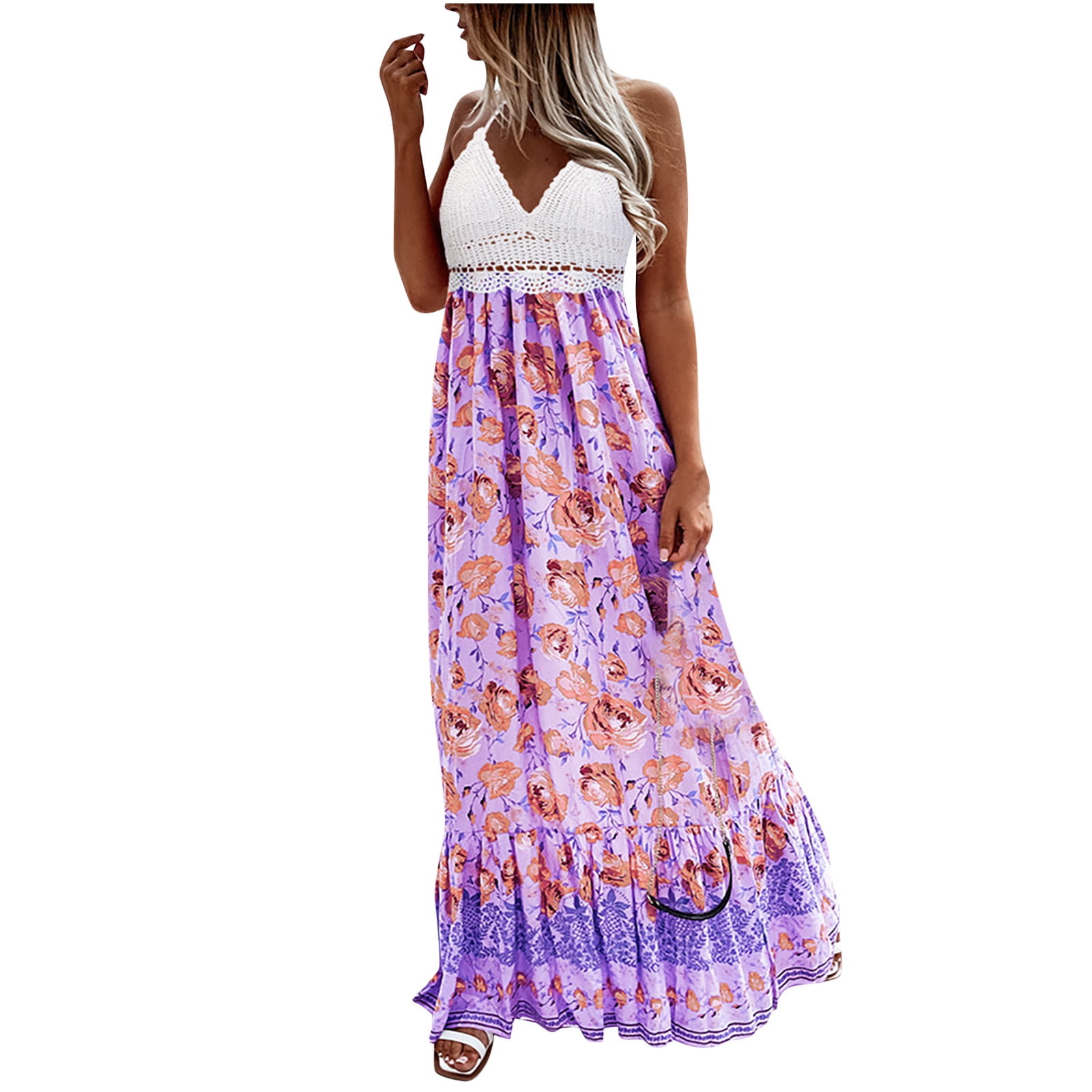 Mexican Dress for Women Cute Swing Midi 