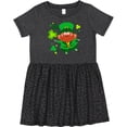 thumbnail image 3 of Inktastic Cute Leprechaun for St. Patrick's Day Girls Toddler Dress, 3 of 5