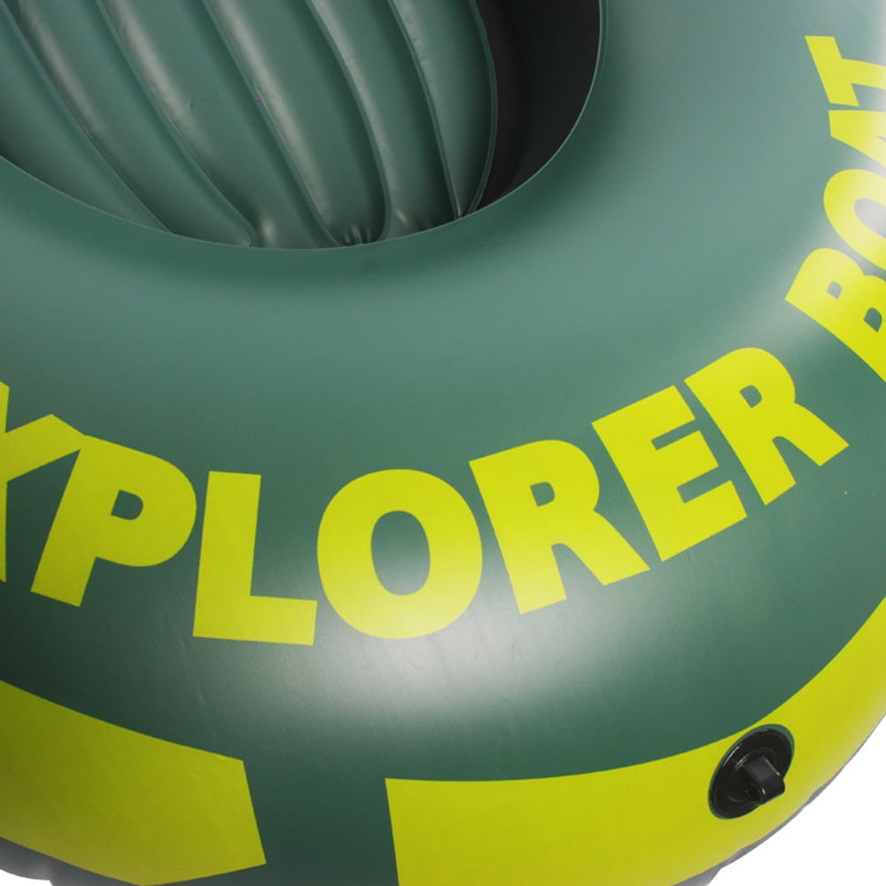 MIXFEER Inflatable Boat Fishing Boat Summer Fun Boat Canoe Kayak for One Person