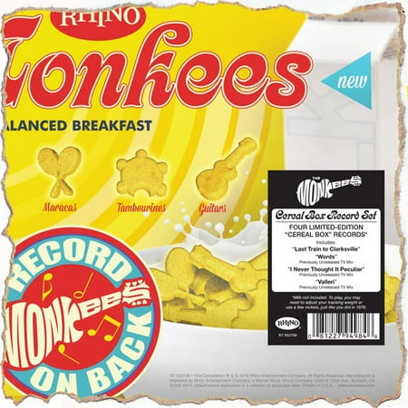 Eco Collection Cereal - Cereal Box Records (4 7 Flexidisc Collection) (Vinyl) (7-Inch)