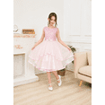 thumbnail image 5 of Sunny Fashion Girls Wedding Dress Sleeveless Flower Party Dress, Size 4-14, 5 of 13