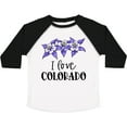 thumbnail image 3 of Inktastic I Love Colorado Columbine Flowers Boys or Girls Toddler T-Shirt, 3 of 5