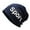 Navy, variant on Men Women Winter Down Headgear Solid Color Pile Cap Casual Earmuffs Hat Black M