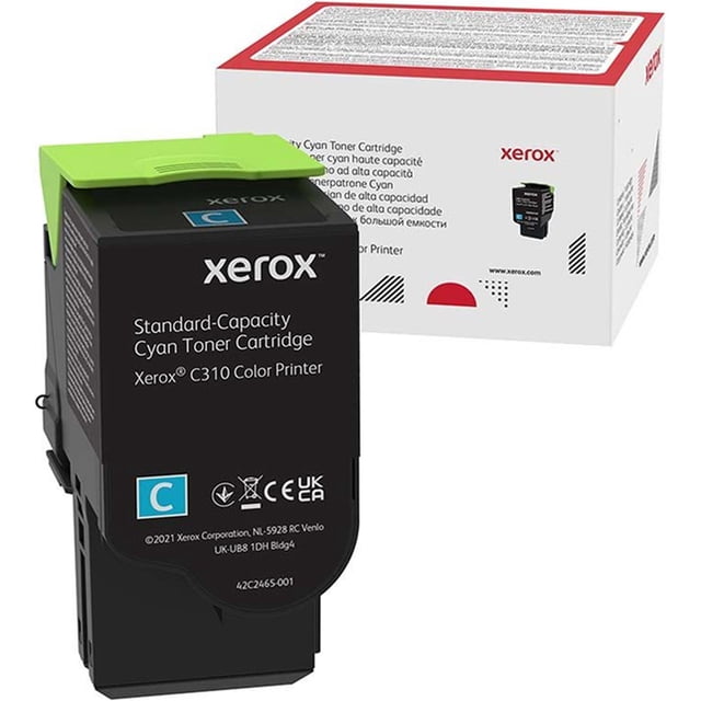 Toner XEROX C310 C315 2000 Páginas Cian 006R04361