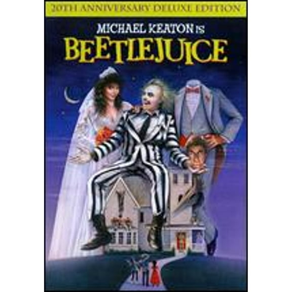 Pre-Owned Beetlejuice [20th Anniversary Edition] [Deluxe Edition] (DVD 0883929003556) directed by Tim Burton