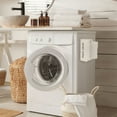 thumbnail image 5 of AuldHome Design Dryer Sheet Dispenser (White); Rustic Distressed Style Fabric Softener Sheet Holder for Laundry Room, 5 of 9