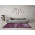 thumbnail image 3 of Ahgly Company Indoor Rectangle Abstract Light Blue Modern Area Rugs, 5' x 7', 3 of 4