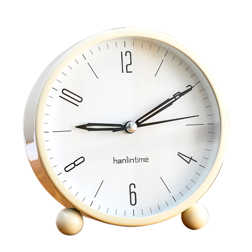 Alarm Clock Alarm Clocks Analog Clock Loud Alarm Clock for Heavy Sleepers with Stereoscopic Dial