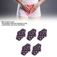 thumbnail image 3 of Reusable Menstrual Pads, Breathable Washable Period Pads 5pcs Floral Printed Super Absorbent  for Female T08,T12,T18, 3 of 7