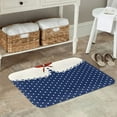 thumbnail image 7 of Logiee Vintage Blue Polka-dot Print Welcome Mats for Entryway,Door Mat for Front Door,Entry Mat,Doormat for Garden, Garage, Patio, Home, Porch Decor, 7 of 7
