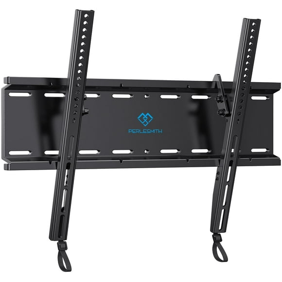 PERLESMITH Soporte de pared inclinable para TV de perfil bajo para la mayoría de televisores LED LCD OLED de 23 a 60 pulgadas, televisores de pantalla plana de plasma con VESA 400 x 400 mm, peso de ha