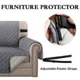 thumbnail image 6 of WNEXOPE Sofa Cover for Couch, Waterproof Oversized Sofa Slipcover Cover for 3 Seats, Couch Furniture Protector with Elastic Straps for Pets Kids Dog Cat, 70", 6 of 8