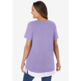 thumbnail image 3 of Woman Within Plus Size Layered-Look Tunic, 3 of 6
