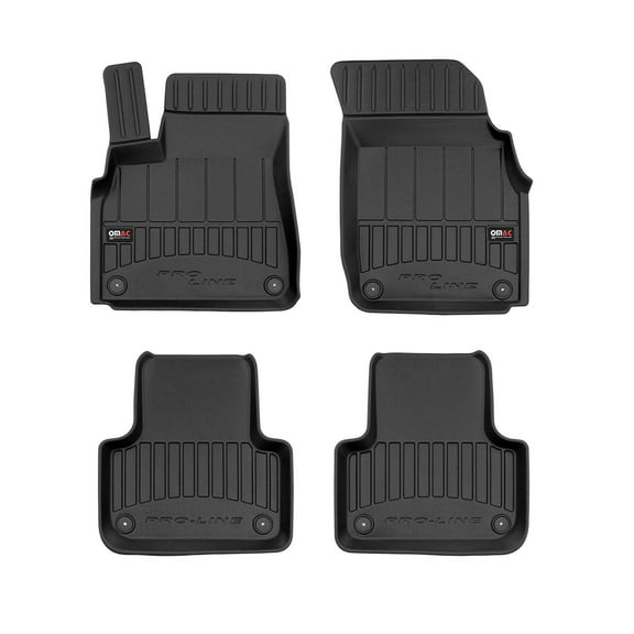 OMAC Premium Floor Mats for Audi Q7 Q8 4M 2017- 2025 All-Weather Heavy Duty 4Pcs