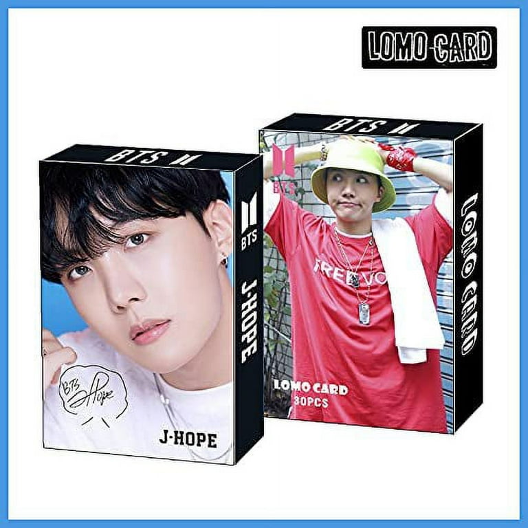 4 Pack/120 Pcs BTS J-HOPE Lomo Card KPOP Bangtan Boys