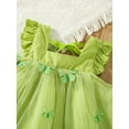 thumbnail image 5 of Hirigin Infant Baby Girls Princess Dress Sleeveless Fly Sleeve 3D Butterfly Tulle Tutu Dress Summer Party Dress Sundress, 5 of 8
