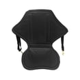 thumbnail image 2 of 1x Cojín para asiento de kayak con bolsa de almacenamiento Desmontable Cómodo Bleacher Sillas Correas Respaldo Deluxe Tela Oxford para barco de pesca Sunnimix Asiento de kayak, 2 of 8