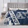 thumbnail image 4 of Football City Fan Gift Flannel Throw Blanket Lightweight and Comfortable for Men Indoor Sofa Couch Bed Style2 60X50IN, 4 of 6