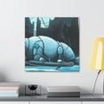 thumbnail image 3 of Walrus at Midnight Bliss - Canvas, 3 of 10