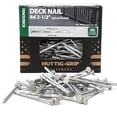 thumbnail image 1 of Cubierta para vallas Nails Huttig-Grip, 8 x 2.5 pulgadas, 1 libra, paquete de 106 unidades, 1 of 7