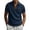 Navy, variant on Zimjoy Mens Polo Shirts Short Sleeve Strech Casual Dress Golf Polo Shirts Summer Soft Lightweight with Chest Pocket White L