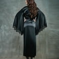 thumbnail image 5 of Lindreshi Robes for Women Clearance Women Lace Satin Sleepwear Kimono Nightdress Lingerie Camisole Casual Pajamas, 5 of 6