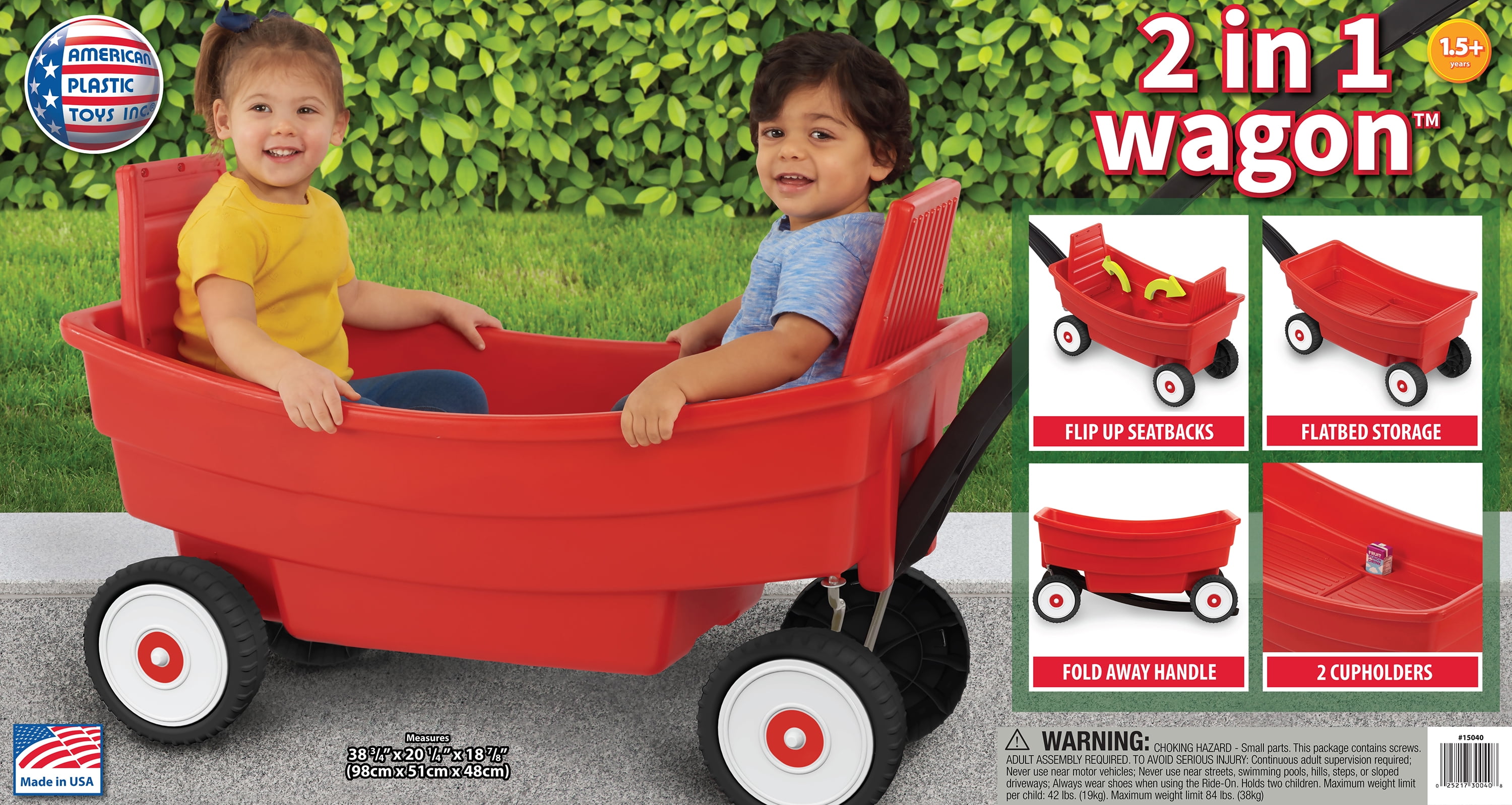 plastic wagon toy