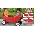 thumbnail image 5 of American Plastic Toys Kids Deluxe Wagon, 2-Seats, Red, 5 of 5